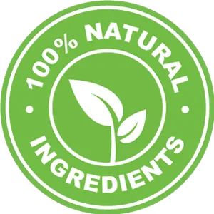 100% natural seal shown on the Glyco Harmony order page