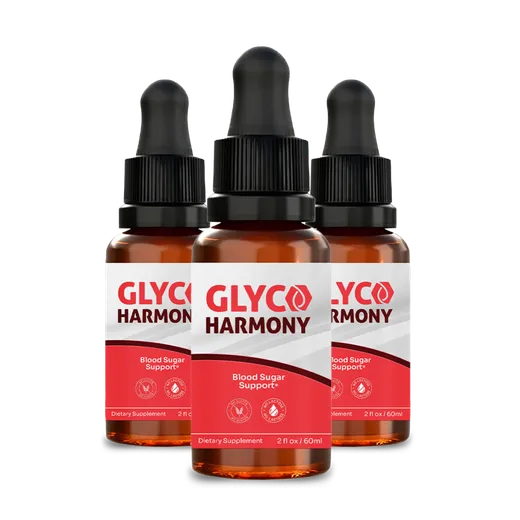 Glyco Harmony 3-bottle kit, 90-day supply, most popular option