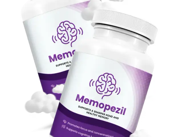 Memopezil memory support capsules, from the Active Health Guide Memopezil review