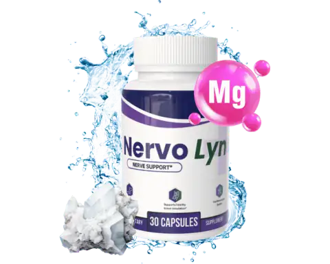 NervoLyn nerve support capsules bottle, from the Active Health Guide NervoLyn review